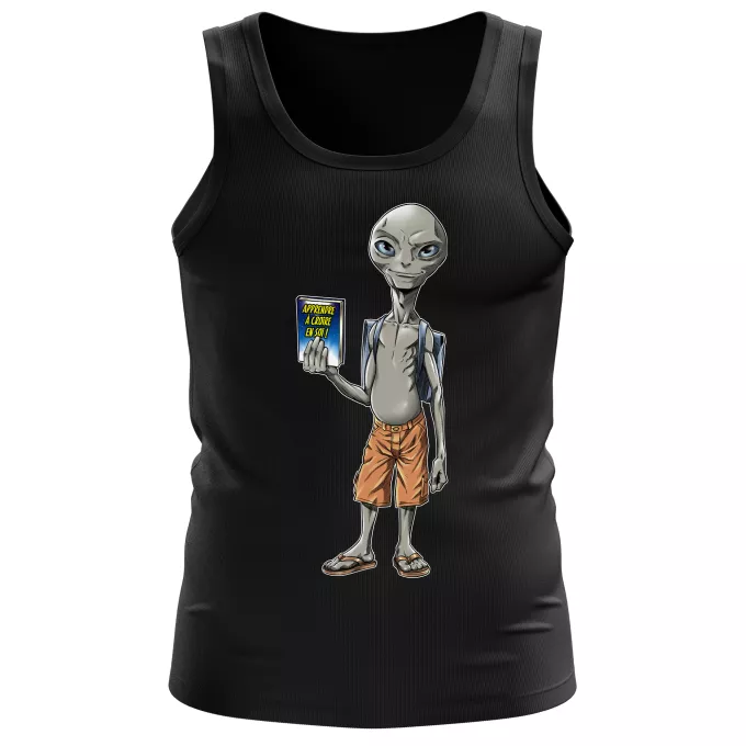Débardeurs Hommes Parodie Paul l'Alien Apprendre à croire en soi... - Paul l'Extraterrestre