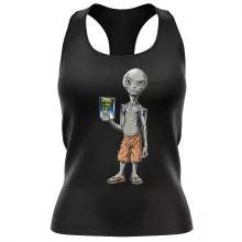Débardeur Femme Paul « Apprendre à croire en soi... » – Parodie Paul l'Alien