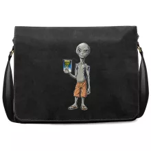 Sac à bandoulière Paul « Apprendre à croire en soi... » – Parodie Paul l'Alien