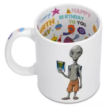 Mug Paul « Apprendre à croire en soi... » – Parodie Paul l'Alien