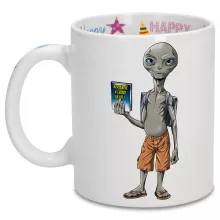 Mug Paul « Apprendre à croire en soi... » – Parodie Paul l'Alien