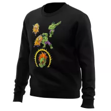 Son Goku Sweater “Son Goku; Hulk and Blanka” – Dragon Ball Z parody
