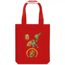 Borsa Tote Bag in cotone organico Parodie del film