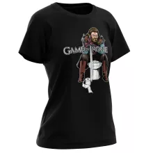 T-shirt Femme Eddard Stark « Game Of Trone... Euh... » – Parodie Game of Thrones