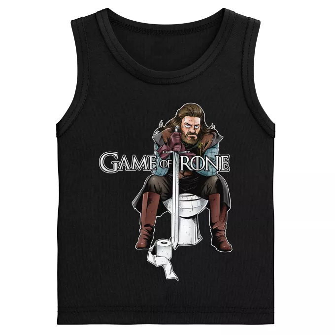 Débardeurs Enfants Garçons Parodie Game of Thrones Game Of Trone... Euh... - Eddard Stark