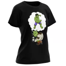 Camiseta Mujer Shrek “Shrek y Hulk” – Parodia de El Increíble Hulk