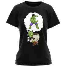 Camiseta Mujer Shrek “Shrek y Hulk” – Parodia de El Increíble Hulk