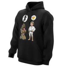 Sweat à capuche Luke Skywalker « Luke, je suis ton chien (Epoque 1ère Trilogie) » – Parodie Star Wars