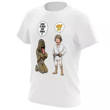 T-shirt Luke Skywalker « Luke, je suis ton chien (Epoque 1ère Trilogie) » – Parodie Star Wars