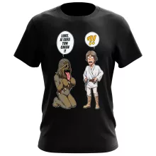 T-shirt Luke Skywalker « Luke, je suis ton chien (Epoque 1ère Trilogie) » – Parodie Star Wars
