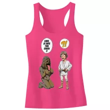 Débardeur Enfant Fille Luke Skywalker « Luke, je suis ton chien (Epoque 1ère Trilogie) » – Parodie Star Wars