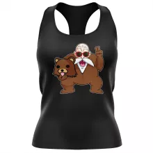Master Roshi Vrouwen Tank Top – Dragon Ball parodie