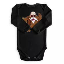 Muten Roshi Langärmliges Baby Strampler – Parodie auf Dragon Ball