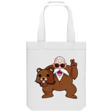 Master Roshi totebag – Dragon Ball parody