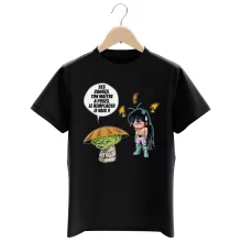 T-shirt Enfant Shiryu « Un maître en congés... » – Parodie Star Wars