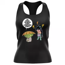 Débardeur Femme Shiryu « Un maître en congés... » – Parodie Star Wars