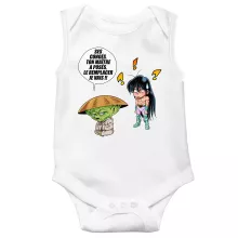 Body bébé Shiryu « Un maître en congés... » – Parodie Star Wars