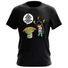 T-shirt Shiryu « Un maître en congés... » – Parodie Star Wars