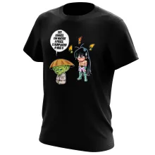 T-shirt Shiryu « Un maître en congés... » – Parodie Star Wars
