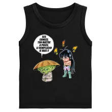 Débardeurs Enfants Shiryu « Un maître en congés... » – Parodie Star Wars
