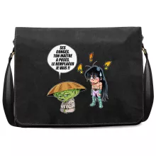 Sac à bandoulière Shiryu « Un maître en congés... » – Parodie Star Wars