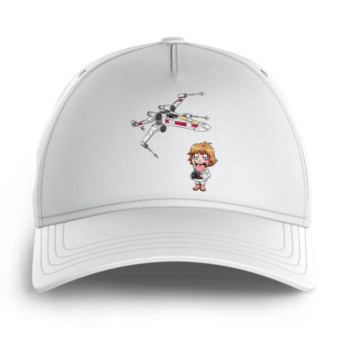 Kinderen Zomerpetten Parodie Star Wars Cartoon SD Luke Skywalker en X-Wing Mini Drone