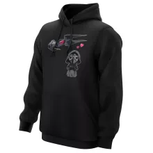 Cartoon SD Kylo Ren Kapshirt “Cartoon SD Kylo Ren en TIE Silence Mini Drone” – Star Wars parodie