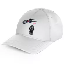 Kylo Ren SD Karikatur Kinder Kappe “Kylo Ren SD Karikatur und sein TIE Silence Mini Drone” – Parodie auf Star Wars