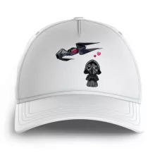 Kylo Ren SD Karikatur Kinder Kappe “Kylo Ren SD Karikatur und sein TIE Silence Mini Drone” – Parodie auf Star Wars