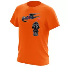 T-shirt Caricature SD Kylo Ren « Drone Mania : Le cadeau d'anniversaire de Kylo Ren » – Parodie Star Wars
