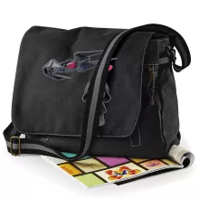 Kylo Ren SD Caricature Messenger Bag “Kylo Ren SD Caricature and his TIE Silence Mini Drone” – Star Wars parody