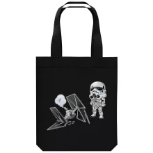 Borsa Tote Bag in cotone organico Parodie del film