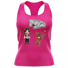 Camiseta Mujer sin mangas Parodias de películas
