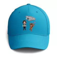 Cappello Caricature SD “Caricature SD di Han Solo e Chewbacca e il Falcon Millenium Mini Drone” – Parodia dei Star Wars