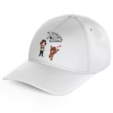 Han Solo Kinder Kappe “Han Solo und Chewbacca SD Karikaturen und Das Falcon Millenium Mini Drone” – Parodie auf Star Wars