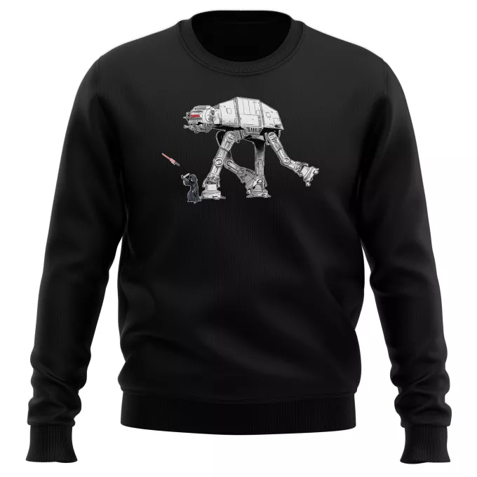 Felpe Paoridia Star Wars Palpatine aka Darth Sidious e il suo AT-AT cane robot