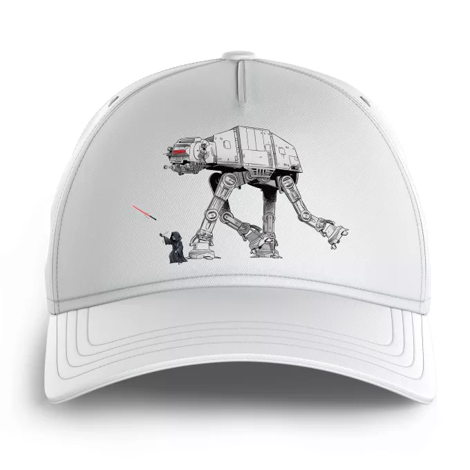 Gorras Niños Parodia Star Wars Palpatine aka Darth Sidious y su AT-AT perro robot