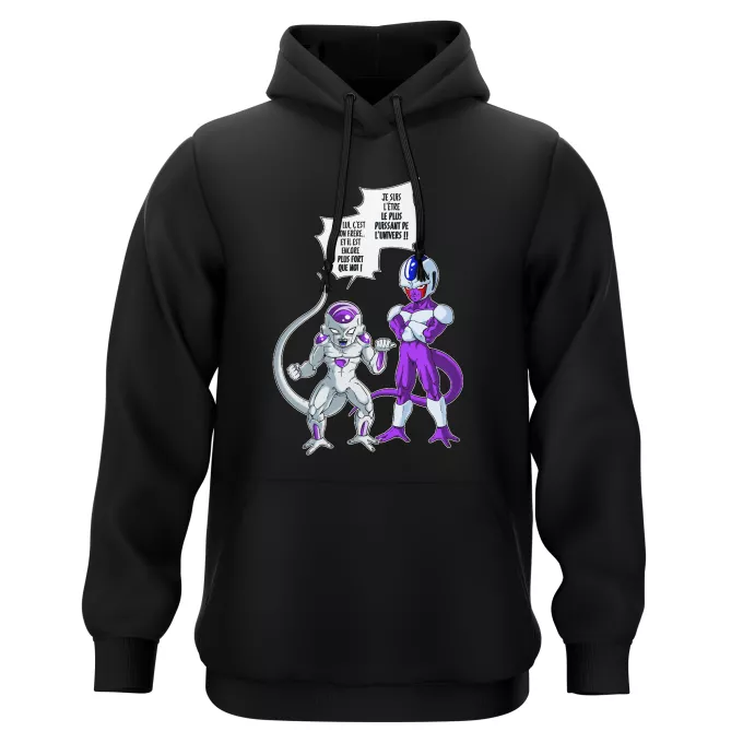 Sweat-shirts à Capuche Parodie Dragon Ball Z - DBZ La vérité n'est jamais simple... - Freezer, Cooler