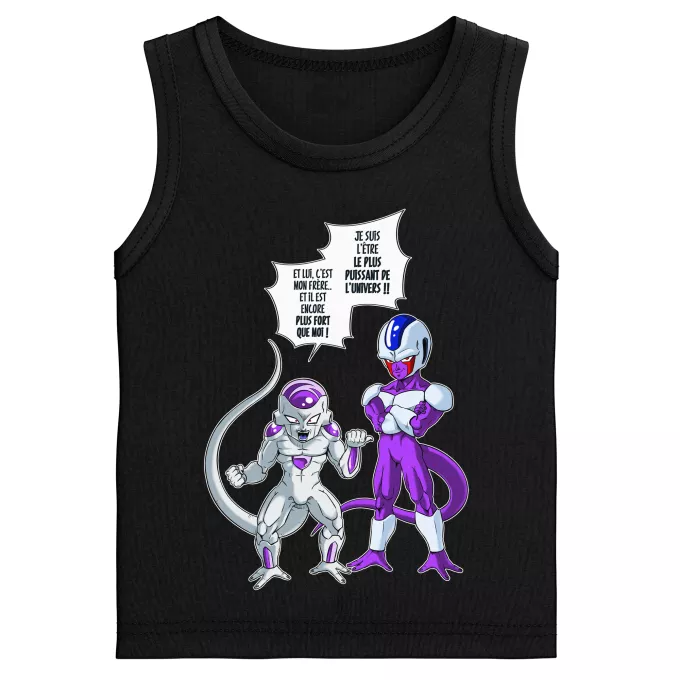 Débardeurs Enfants Garçons Parodie Dragon Ball Z - DBZ La vérité n'est jamais simple... - Freezer, Cooler
