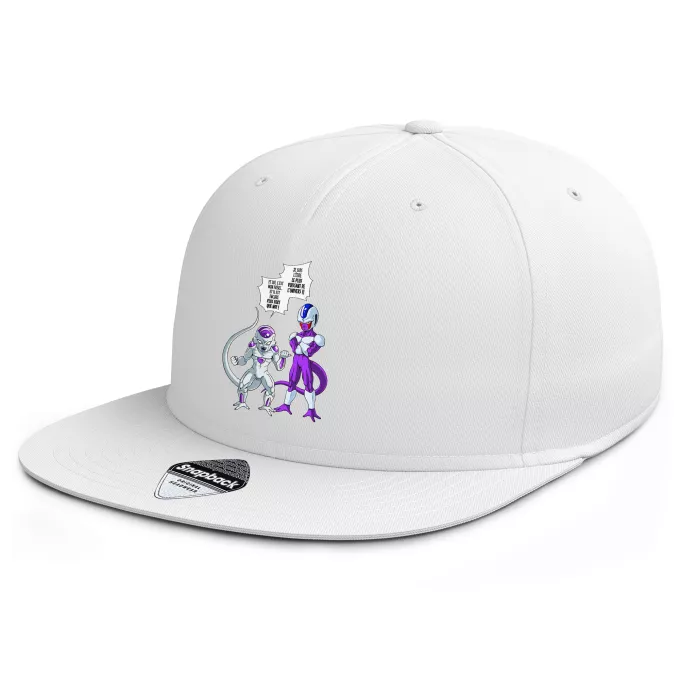 Casquette Rap Snapback Parodie Dragon Ball Z - DBZ La vérité n'est jamais simple... - Freezer, Cooler