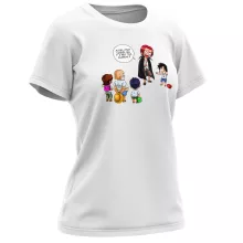 T-shirt Femme Luffy « C'est lui ! » – Parodie One Piece