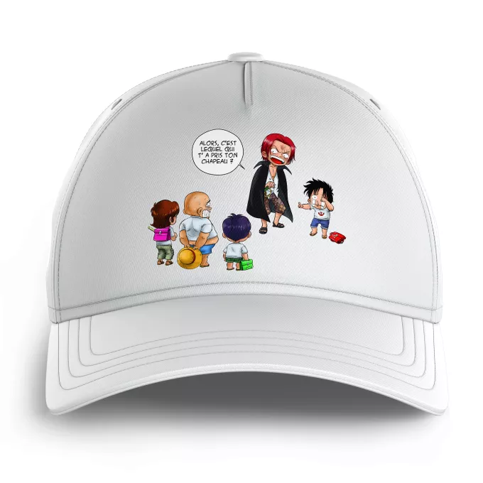 Casquettes Enfants Parodie One Piece C'est lui ! - Luffy, Shanks