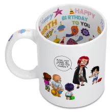Mug Luffy « C'est lui ! » – Parodie One Piece