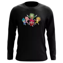 T-Shirt à manches longues Sangoku « Full Power Rangers de l'Espace ! » – Parodie Dragon Ball Super