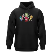 Sweat à capuche Sangoku « Full Power Rangers de l'Espace ! » – Parodie Dragon Ball Super