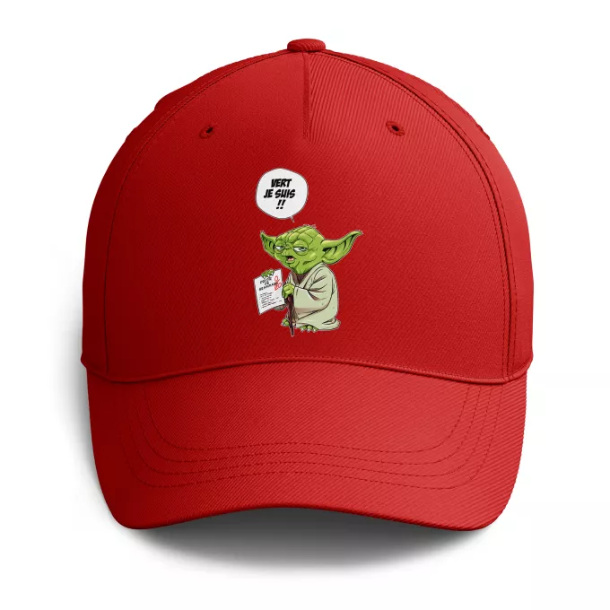 Casquettes Parodie Star Wars Vert, je suis !! - Yoda