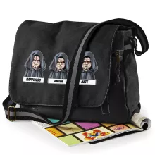 Palpatine Schultertasche “Palpatine aka Darth Sidious” – Parodie auf Star Wars