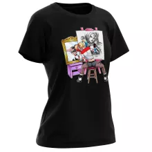 Harley Quinn Women T-shirt – Batman;Dark Night parody