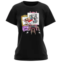 Harley Quinn Women T-shirt – Batman;Dark Night parody