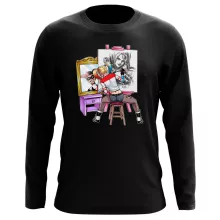 Harley Quinn Long Sleeve Top – Batman;Dark Night parody